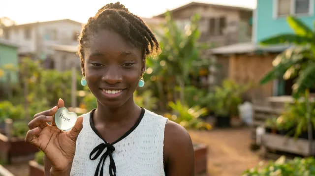 Samathra, a SpineHope patient from Guyana