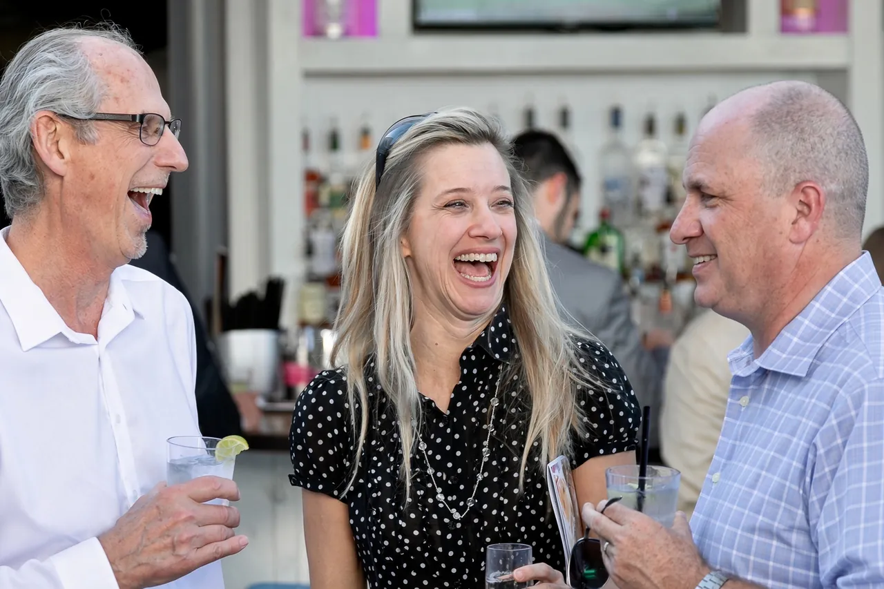SpineHope supporters at a fundraising event