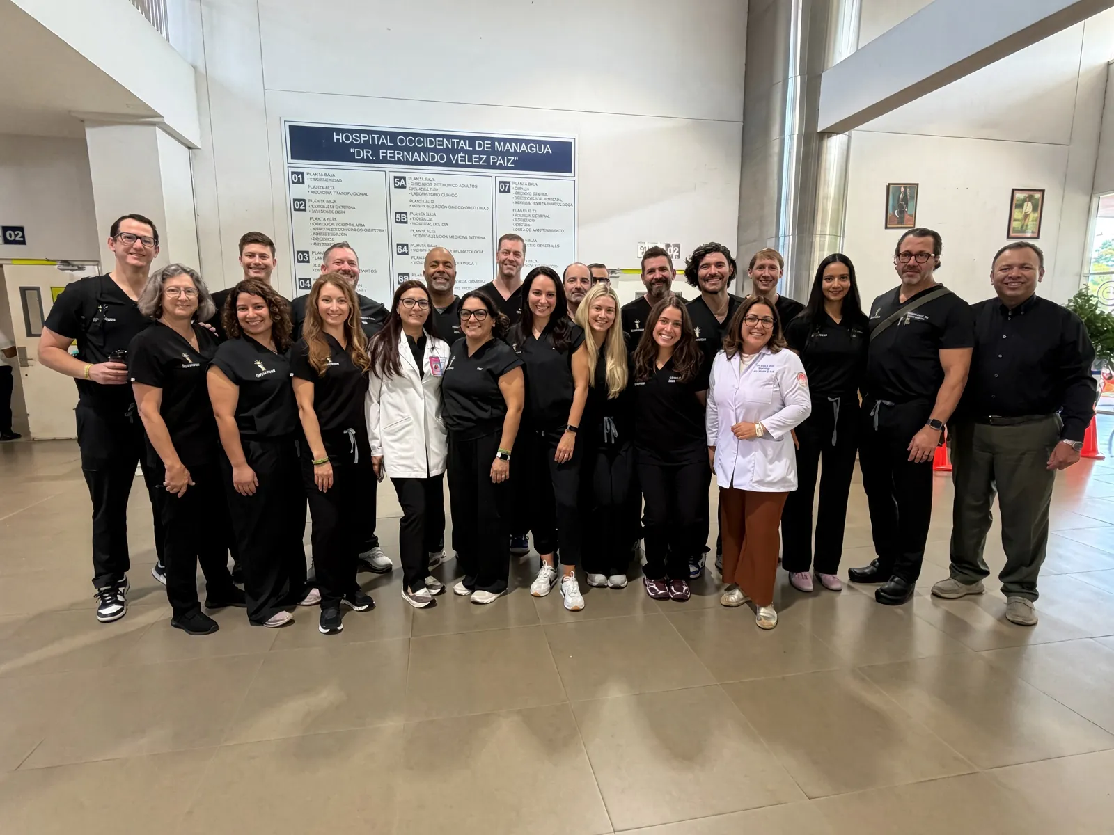 SpineHope team and Nicaragua partners committed to hope in solidarity